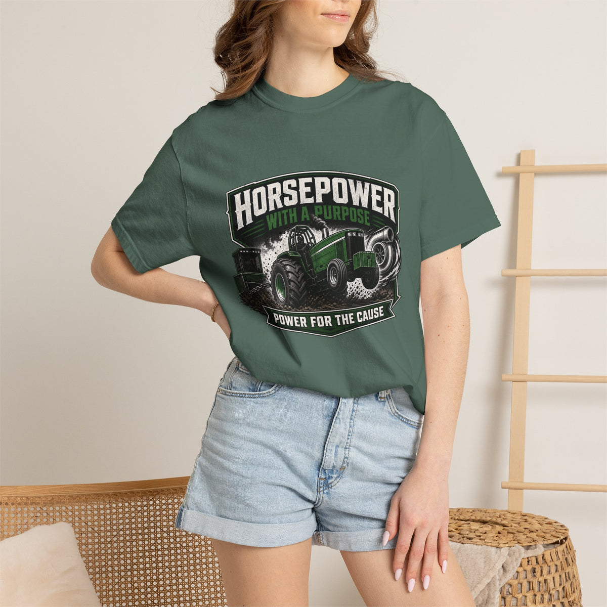 Horsepower With a Purpose – Premium Comfort Colors® Tee