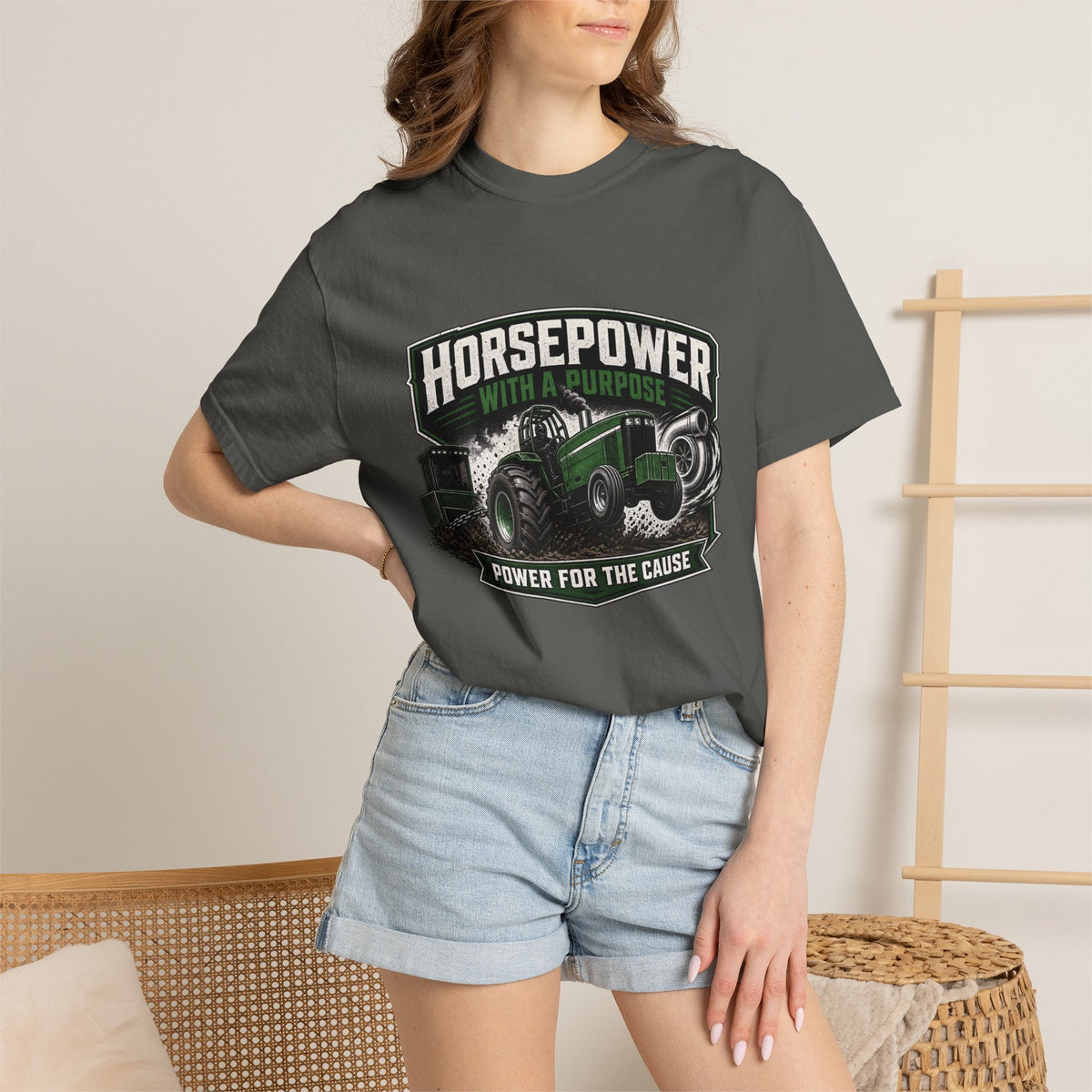 Horsepower With a Purpose – Premium Comfort Colors® Tee