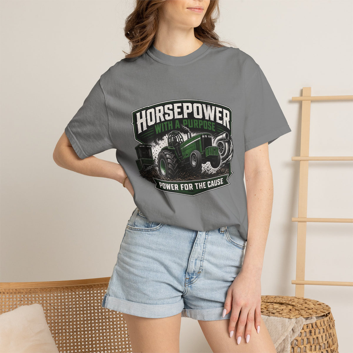 Horsepower With a Purpose – Premium Comfort Colors® Tee