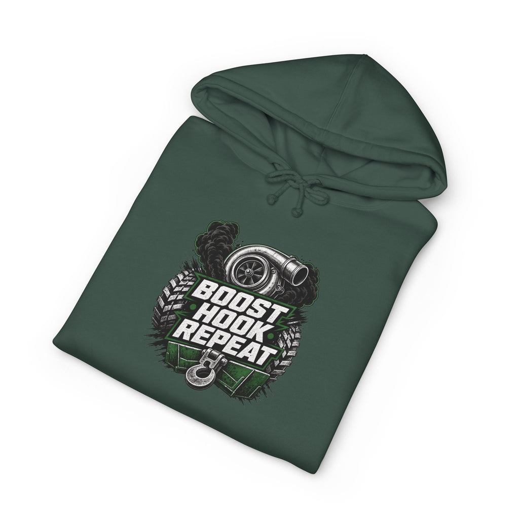 Boost • Hook • Repeat – Heavyweight Pulling Hoodie