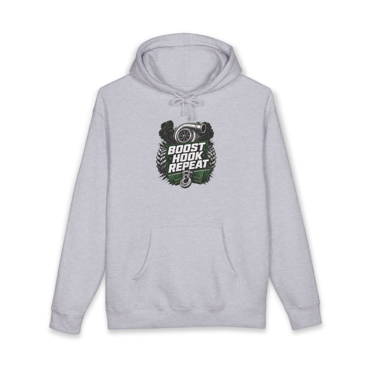 Boost • Hook • Repeat – Heavyweight Pulling Hoodie