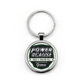 Power for the Cause – Stainless Steel Logo Keychain