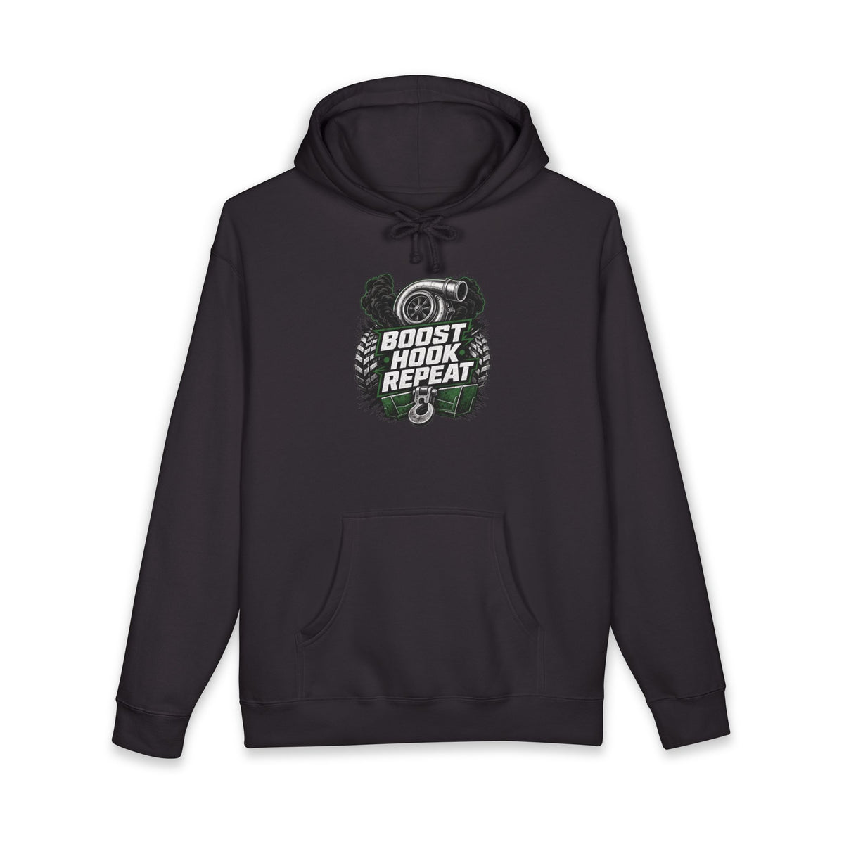 Boost • Hook • Repeat – Heavyweight Pulling Hoodie
