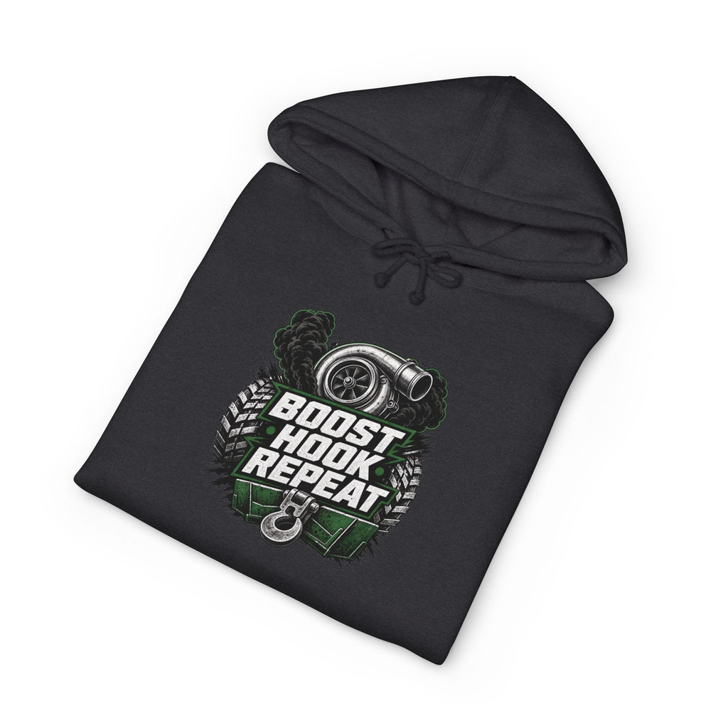 Boost • Hook • Repeat – Heavyweight Pulling Hoodie