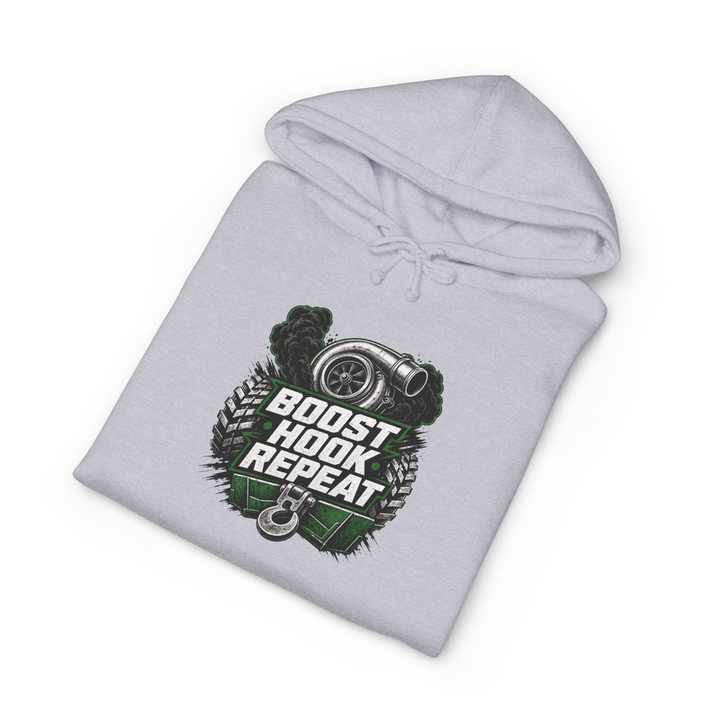 Boost • Hook • Repeat – Heavyweight Pulling Hoodie